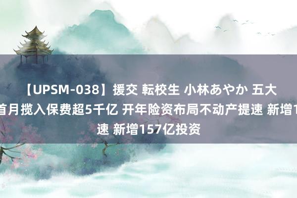 【UPSM-038】援交 転校生 小林あやか 五大上市险企首月揽入保费超5千亿 开年险资布局不动产提速 新增157亿投资